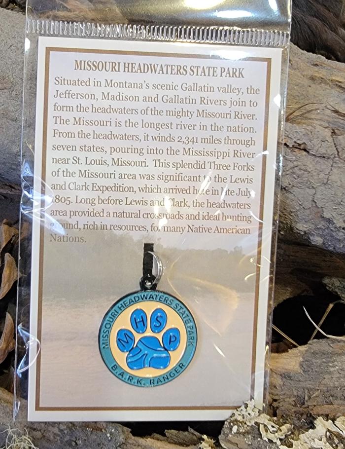 Bark Ranger Lapel Pin-Missouri-Headwaters-BarkRanger-Pin