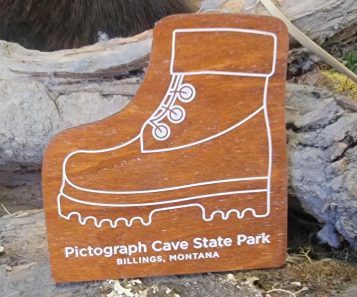 Online - Pictograph Cave Hiking Boot Magnet-Picto Boot Magnet