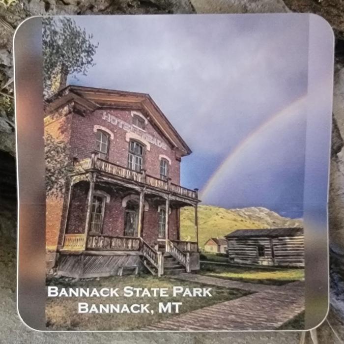 Bannack Hotel Sticker-Bannack-Hotel-Mead-Sticker