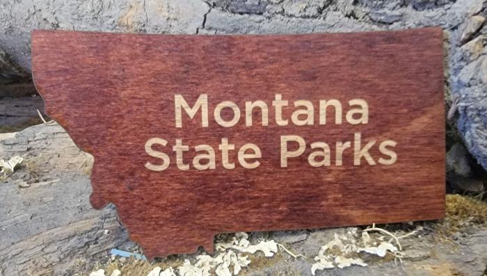 Online - Montana State Park Montana Magnet-MSP-State-Magnet---Brown