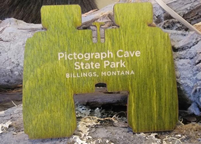 Online - Pictograph Cave Binocular Magnet-Picto-Binoculars-Magnet